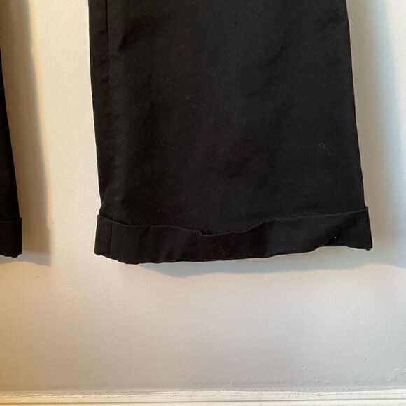 J Brand Flared Puddle Cuff Ankle. High rise, brushed cotton, Size 27. So cool - Picture 5 of 13